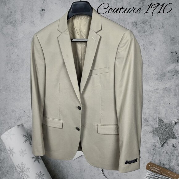 NWT Couture 1910 Single-breasted Notched Lapel Coat with Flap Pockets 40R - Picture 7 of 7